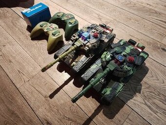 RC soubojové tanky set