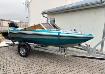 Motorový člun Glastron + zánovní motor Tohatsu 60