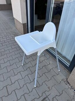 JÍDELNÍ ŽIDLIČKA IKEA BÍLÁ