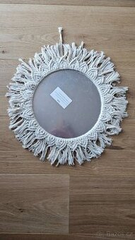 Macramé zrcadlo - NOVÉ - 1