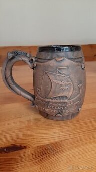 Keramický vikingský půllitr z Islandu - 1