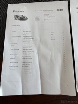 Robotická sekačka Husgvarna 430X