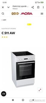 Sporák Mora C511aw kombinovaný