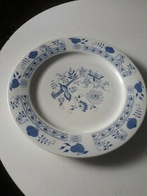 Modrý porcelán