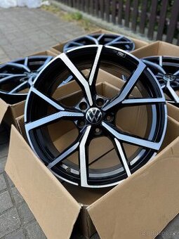 ORIGINÁL Alu Volkswagen ESTORIL R19, 5x112 - ZÁNOVNÍ, TOP