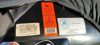 Autosedačka 0-13kg vajíčko Britax + Isofix adapter baby save