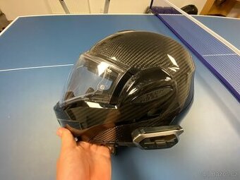 Překlopka Scorpion EXO-TECH EVO Carbon + intercom Senna 50R