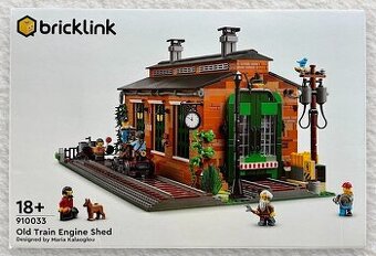 LEGO Bricklink 910033 Old Train Engine Shed