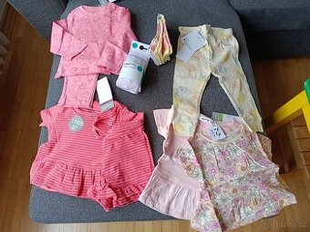 Mix oblečení 68-74 pro holčičku NOVÉ