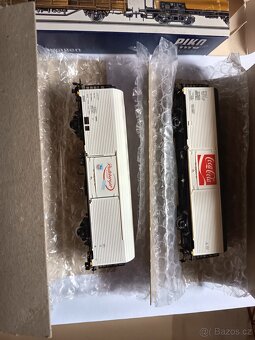 Mraz.vozy HO ,jeřáb HERPA