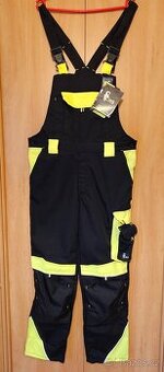Pracovní kalhoty s laclem zn. CXS nové, velikost M-L
