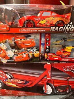 Auto, koloběžka Cars a jine