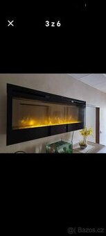 Elektrický krb.