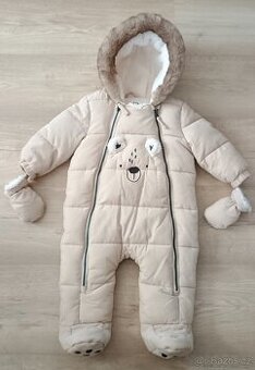 Krásná zimní kombinéza vel. 74