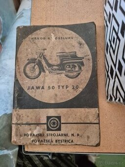 Jawa 50 TYP 20 návod na obsluhu