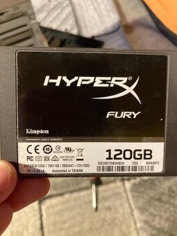 2.5" SSD KINGSTON HyperX FURY 120 GB