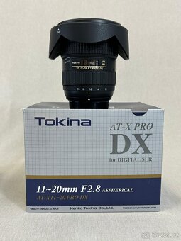 Objektívy pre Nikon Tokina 11-20 f2.8