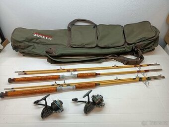 Rybářské navijáky a pruty