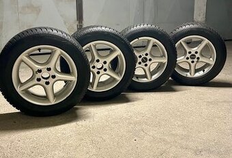 Zimní sada alu kol + pneu Riken Snowtime 225/55 R16 – pěkný