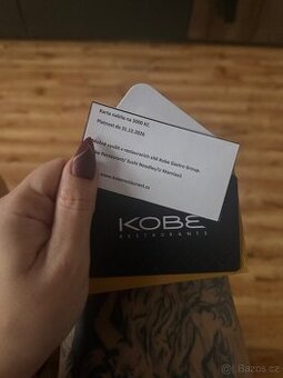 Poukaz do restaurací KOBE