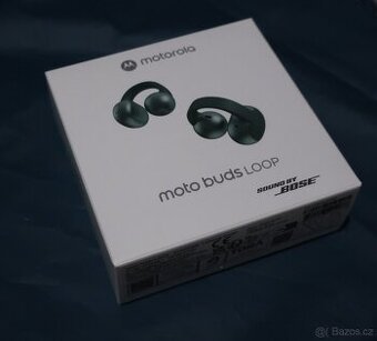 nové Motorola Moto Buds Loop (Sound By BOSE) Trekking Green
