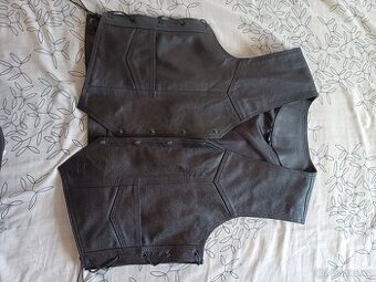 Kožená vesta Chopper XXL