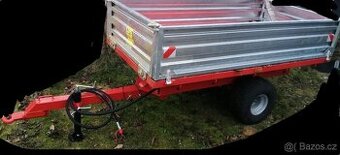 Vlek za malotraktor sklopný