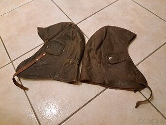 Kožené kukly na motocykl- 59-60 cm