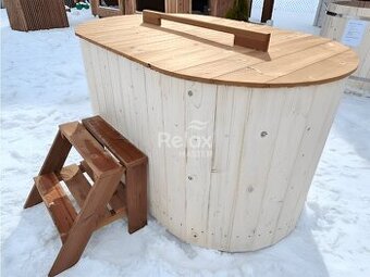 Koupací káď pro 2 ze smrku