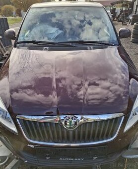 nd z škoda fabia 2 1.4 63kw vinová rosso