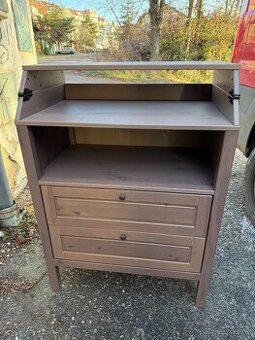 Přebalovací komoda IKEA Sundvik - šedohnědá