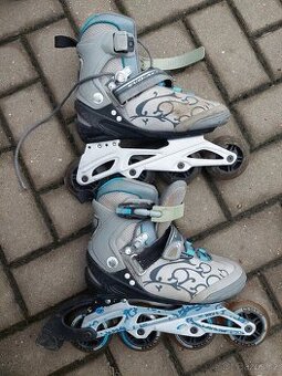 Kolečkové brusle, vel. 37