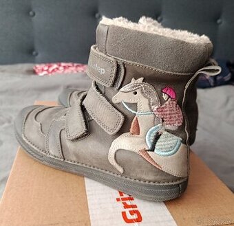 Zimní boty D.D.Step vel.34 kožené