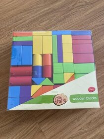 Dětské hračky, puzzle, dřevěné, stavebnice, vláček