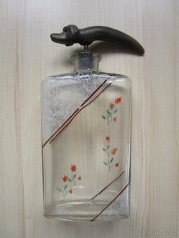 LAHEV - LIKÉROVKA S MALOVANÝM MOTIVEM A ZÁTKOU PES JEZEVČÍK