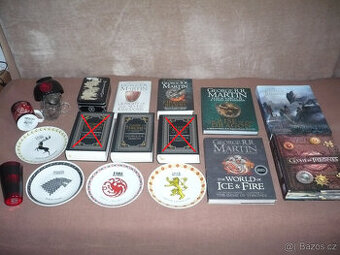 Kolekce ilustrovanych knih Hry o Truny Game of Throne v ang