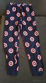 Fleesové tepláky Marvel Captain America vel. 158