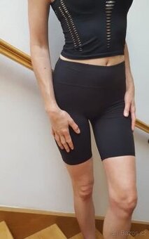 Dámské bermudy legíny LELOSI Mamba Black