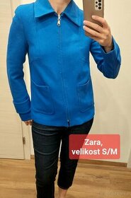 Vel. S/M Zara královsky modrý kabátek