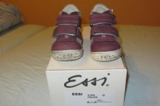 Dětská kotníčková celoroční obuv S2764 - fialová - ESSI