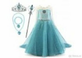 Elsa Frozen šaty ledové království
