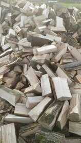 Palivové dřevo štípané - 1