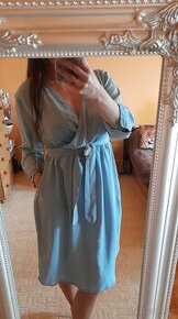 Esmara džínové šaty s kapsami