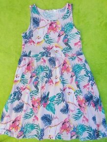 Letní bavlněné šaty zn. H&M vel. 134 / 140 - pošta 30 Kč