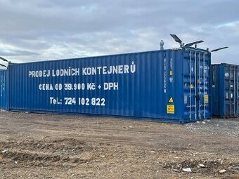 Lodní kontejnery SKLADEM  Letiště České Budějovice 6m a 12m