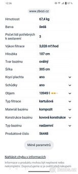 Nadzemní bazén Bestway