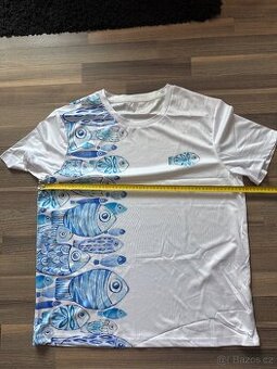 tricko xl nove polyester ryba a namornicky styl