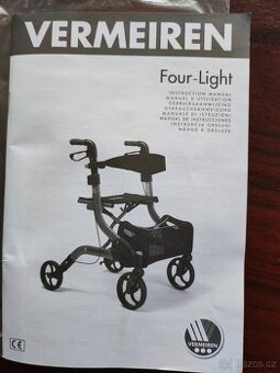 Čtyřkolové lehčené chodiltko Four light