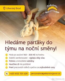 Pekařství Javor hledá parťáky do výroby pečiva