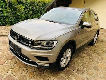 VW TIGUAN 2,0TDI 4X4 DSG -HIGHLINE- LED NAVI KAMERA KŮŽE